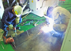 設備架台製作工事